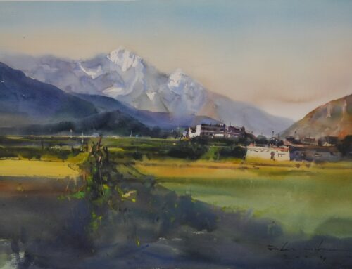 Paintings on Sale from International Mountain Art Festival